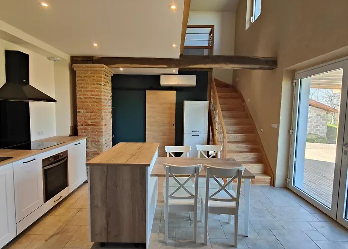 Les Ecrins De Mounet Ferienhaus Bats